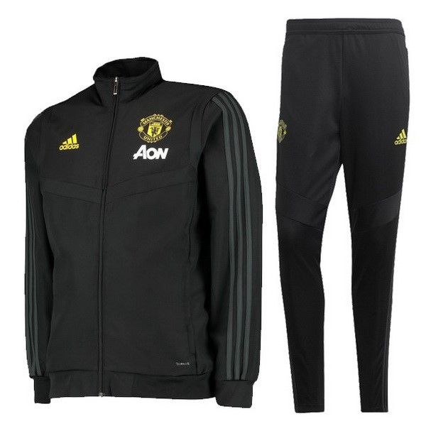 Futbol Chandal Manchester United 2019-2020 Negro Amarillo